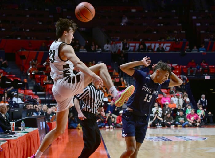 DePaul Prep Mount Carmel Illinois boys basketball March 9 2024 Tim Vizer 26807